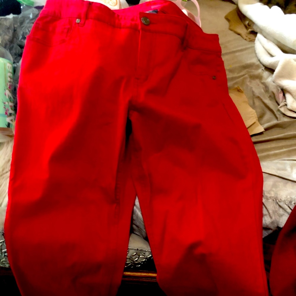 Red jeans 18w